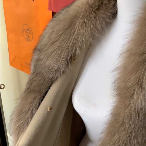 Max Mara wool & cashmere Full length tan coat - Picture 6 of 12